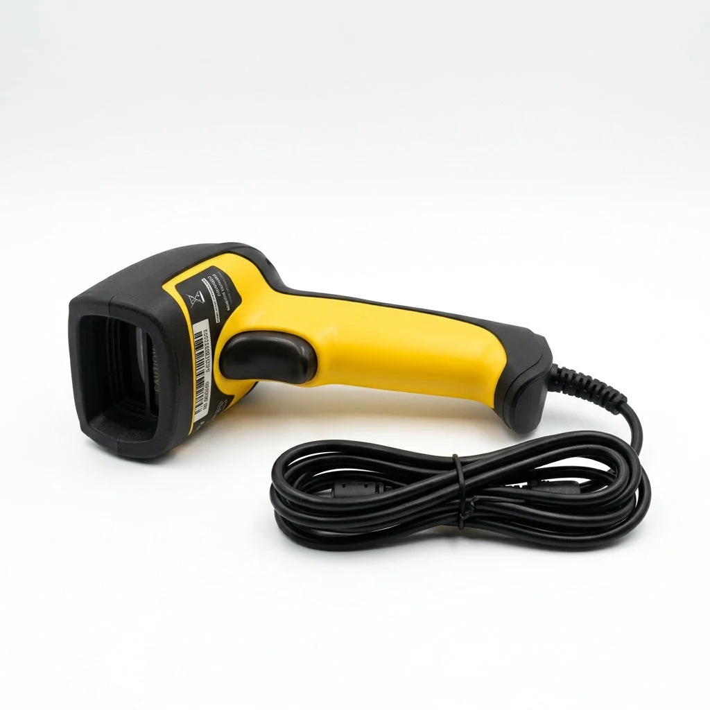 ZAPOS ZA7203HDDP Wired Handheld Barcode Scanner – USB 1D & 2D HD POS Reader